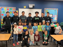 Whirlwinds Visit Duncan Elementary