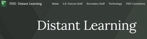 Distant Learning FISD Contacts with Tips and Resources